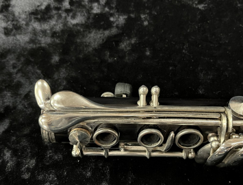Photo Exc Condition Buffet Paris R13 Grenadilla Wood Bb Clarinet - Serial # 577537